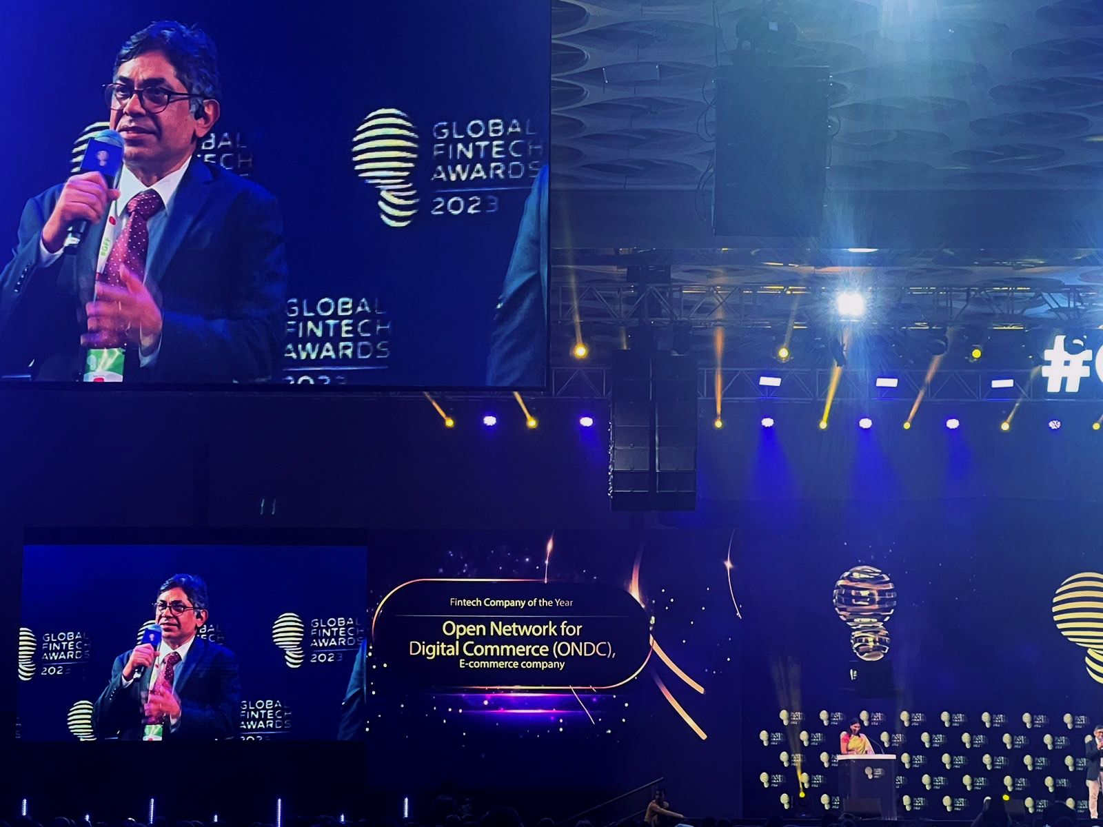ONDC named Fintech Company of the Year at the Global Fintech Awards 2023