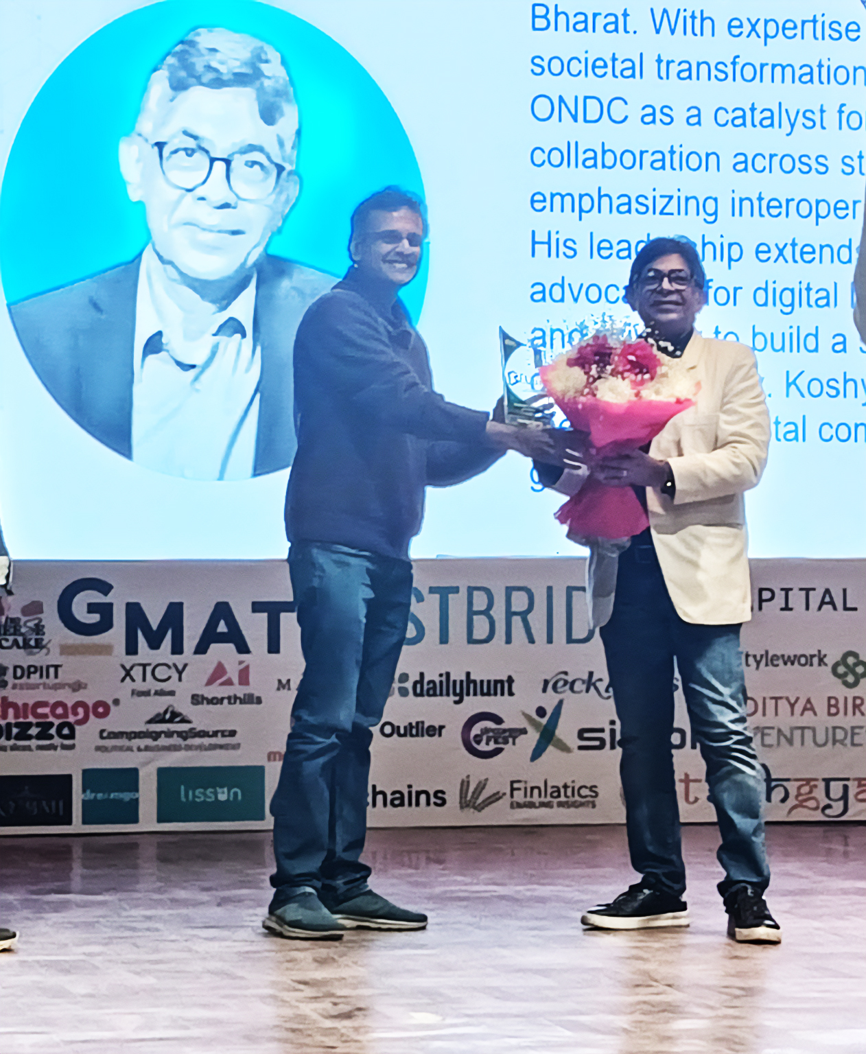 ONDC receives the Momento of Honor at Econ 2025