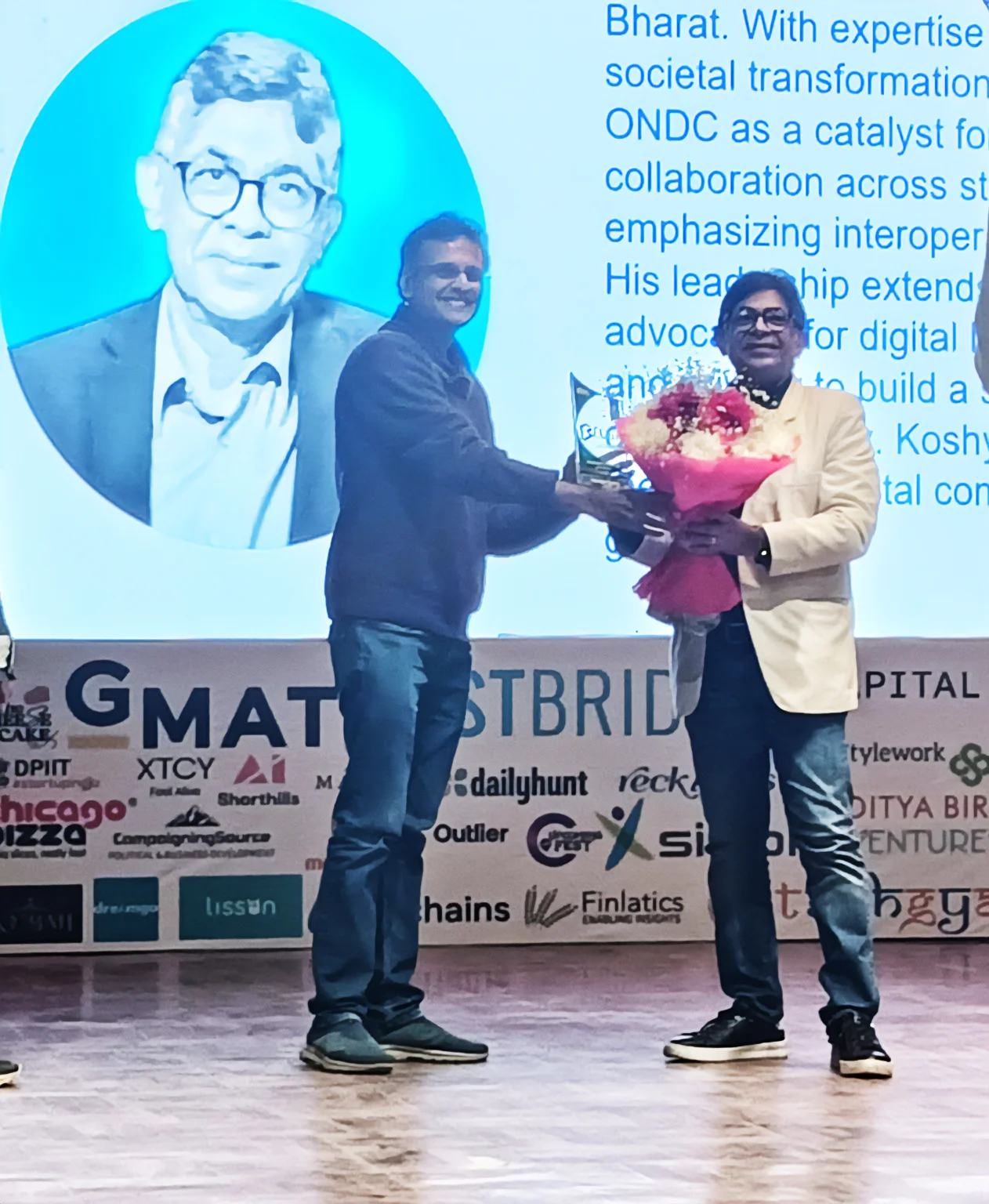ONDC receives the Momento of Honor at Econ 2025
