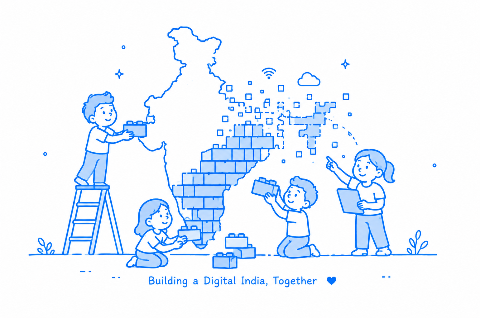 ONDC teams at work on India's open commerce network